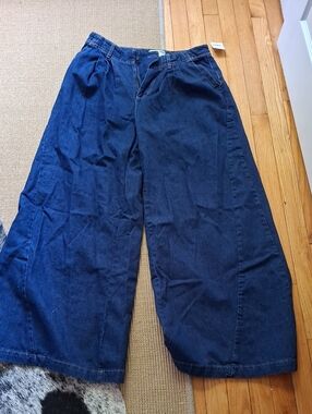 Free People We The Free Equinox Denim Trousers. Nwt Size 28, Mid rise